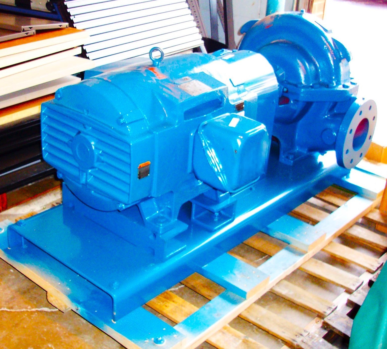 Blue Pump Motor